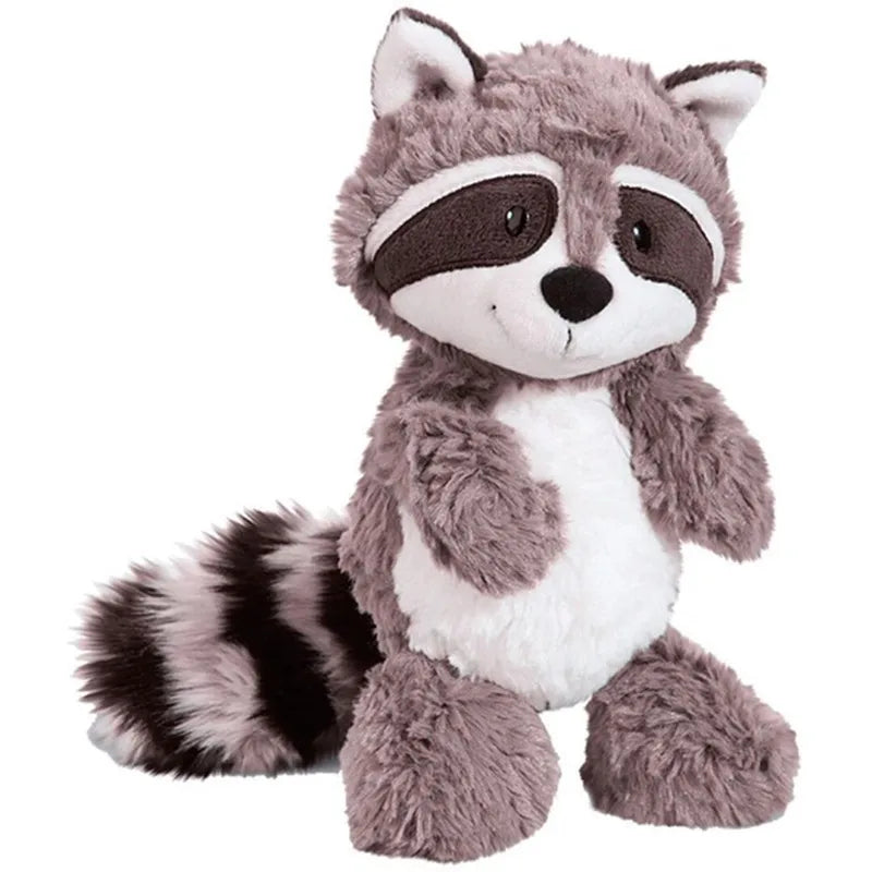 Kawaii Raccoon Plush Toy – Cute Soft Stuffed Animal Pillow, Adorable Raccoon Doll for Girls