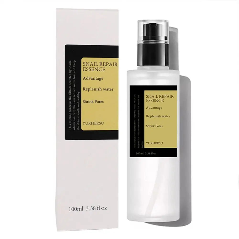 Snail Collagen Face Cream and Repair Essence Set – Korean Skin Care for Lifting, Moisturising