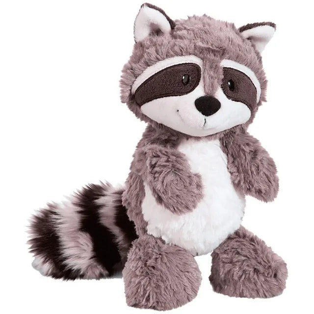 Kawaii Raccoon Plush Toy – Cute Soft Stuffed Animal Pillow, Adorable Raccoon Doll for Girls