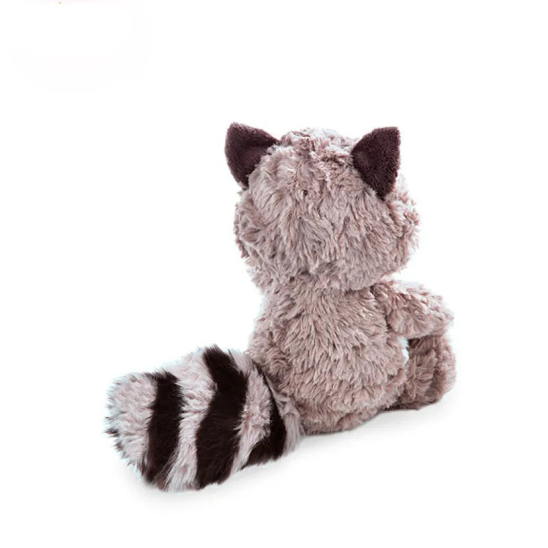 Kawaii Raccoon Plush Toy – Cute Soft Stuffed Animal Pillow, Adorable Raccoon Doll for Girls