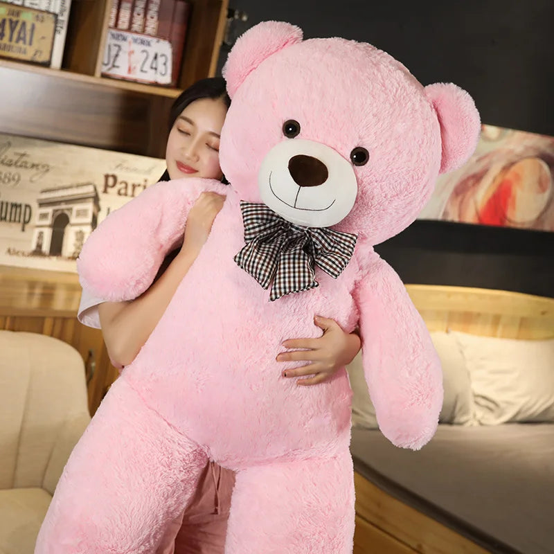 105cm Giant Teddy Bear Plush Toy – Soft Big Hug Pillow Birthday Gift